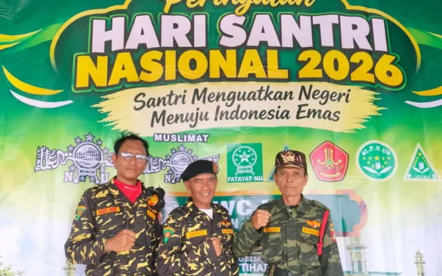 Khidmat! MWC NU dan GP Ansor Jatibarang Sukses Gelar Peringatan Hari Santri 2026 di Masjid Al-Ittihad