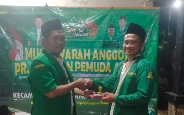 Khidmat dan Lancar, Sahabat Asyekh Akhmad Arroyani Kembali Terpilih Pimpin GP Ansor Desa Kalialang Masa Khidmat 2026-2028